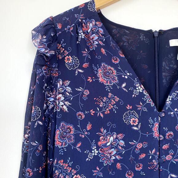 Joie Cherita Floral Silk Romper Size Medium - Picture 3 of 9